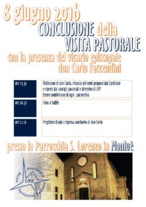 Lettera di fine anno catechismo